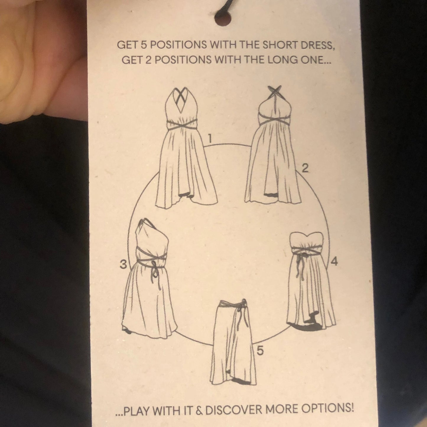 multipositions Dress, kurz
