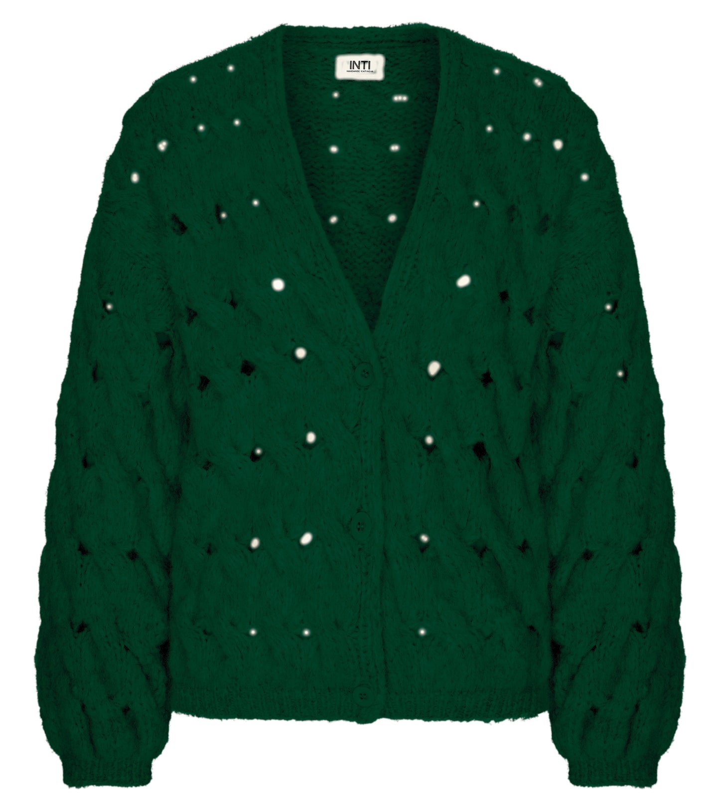 Reina superflauschige Alpaka-Strickjacke