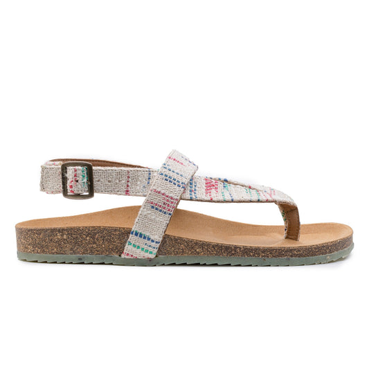gemusterte Isle Sandalen, vegan