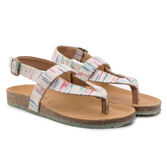 gemusterte Isle Sandalen, vegan