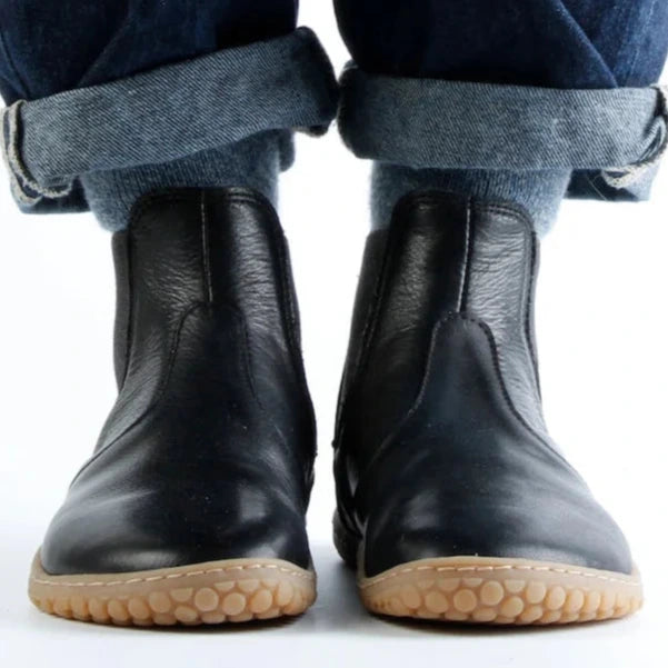 Kim, gefütterte Stiefeletten mit Barfußsohle
