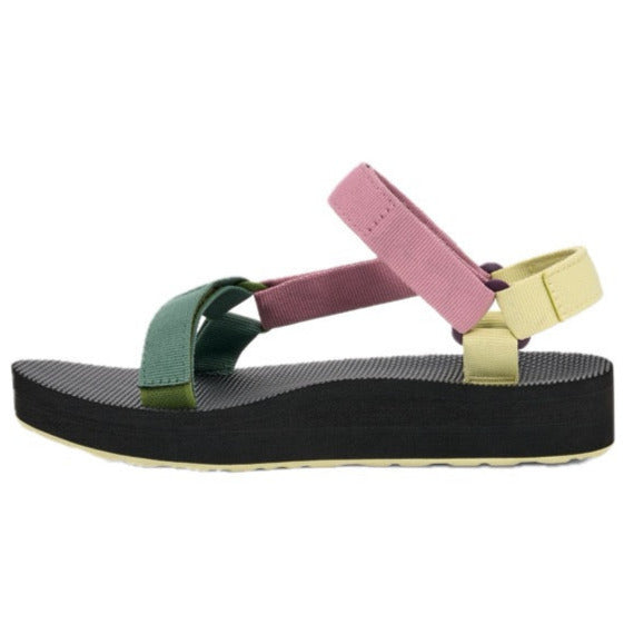 Trekking Sandalen mit dickerer Sohle