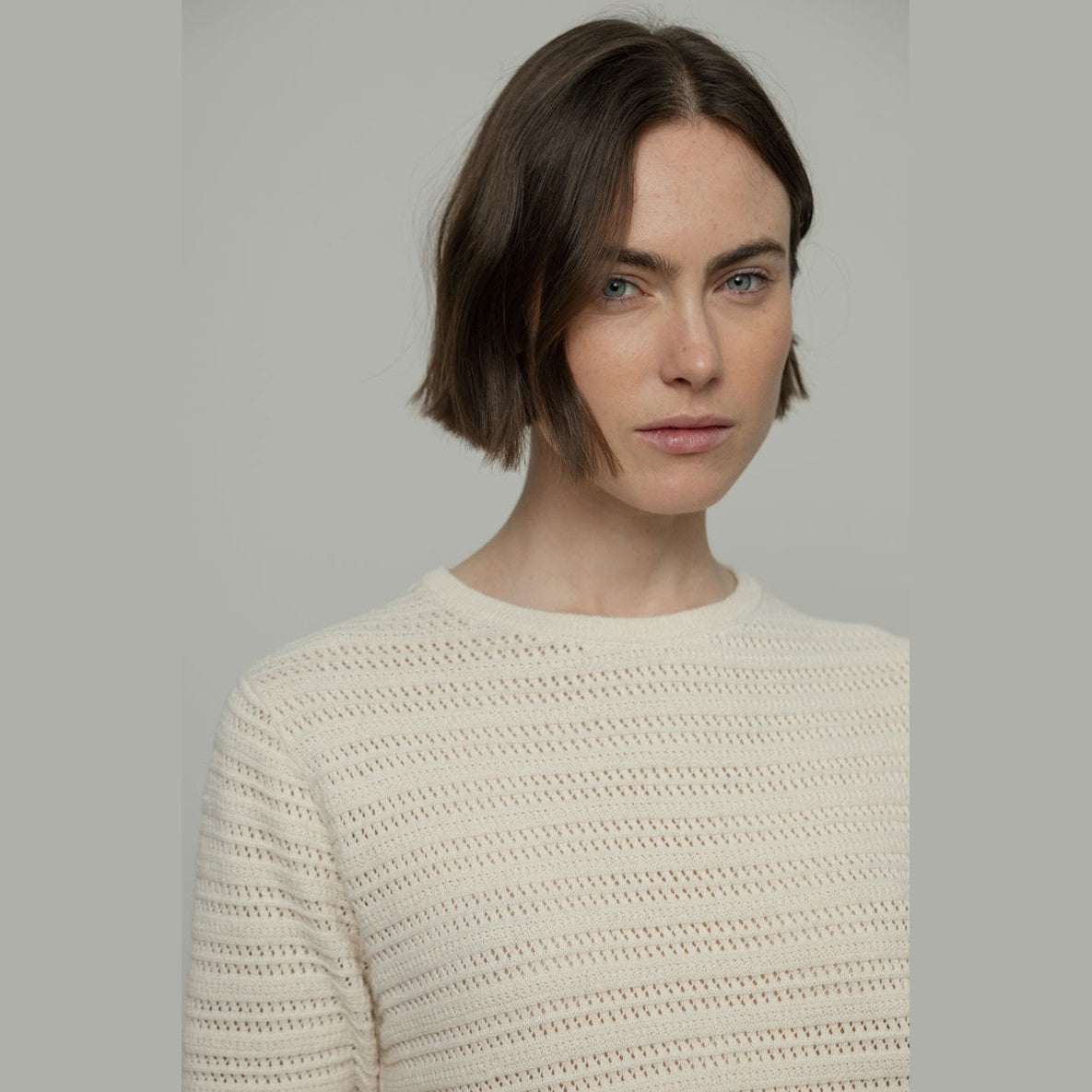 Elisa, Strickshirt aus recycelter Baumwolle