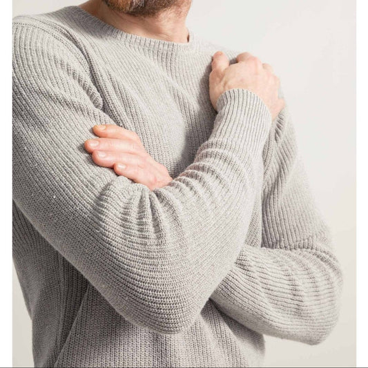 Pullover aus recykelter Baumwolle, Luca