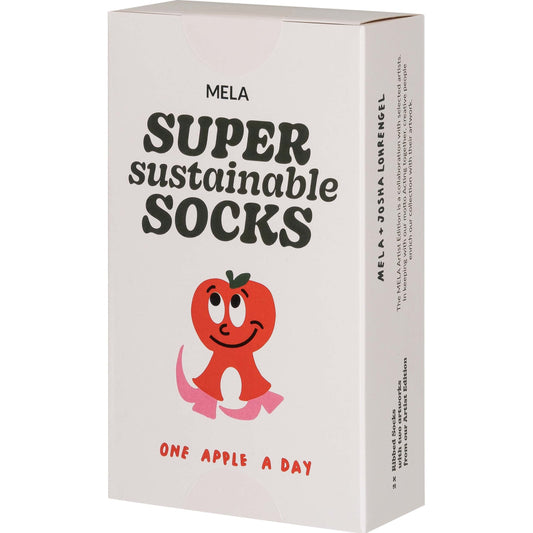 Box: 2er-Pack Apfel-Socken