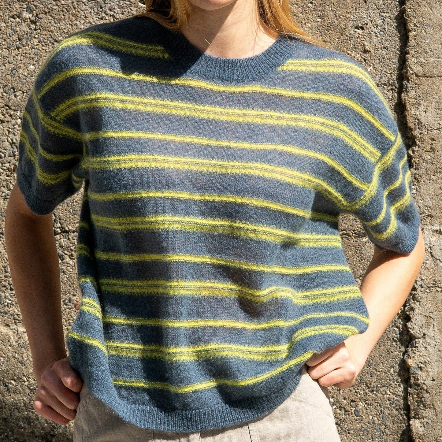 Stricktop Lexie aus Mohair und Alpaka