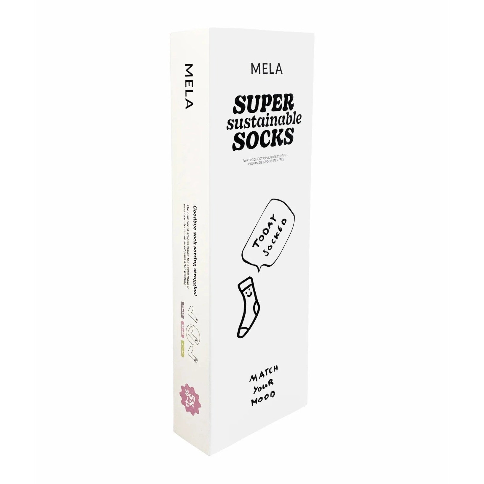5er-Pack Ripp-Socken
