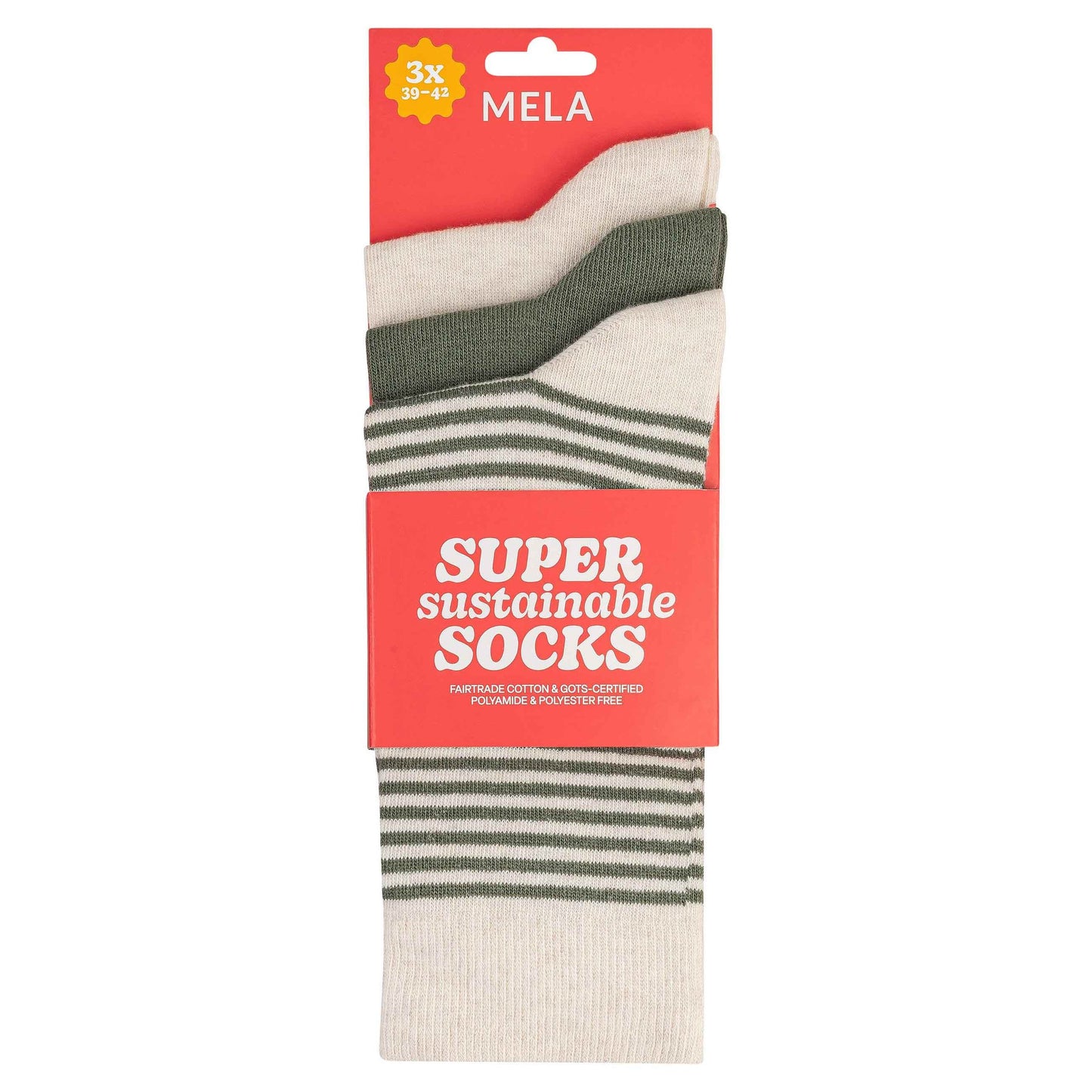 3er-Pack Socken