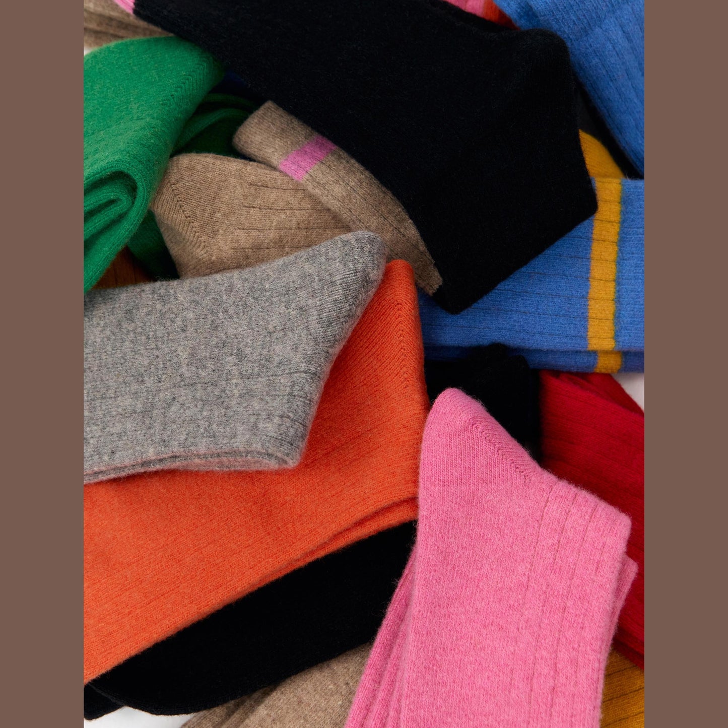 Lisos Uni-Wollsocken