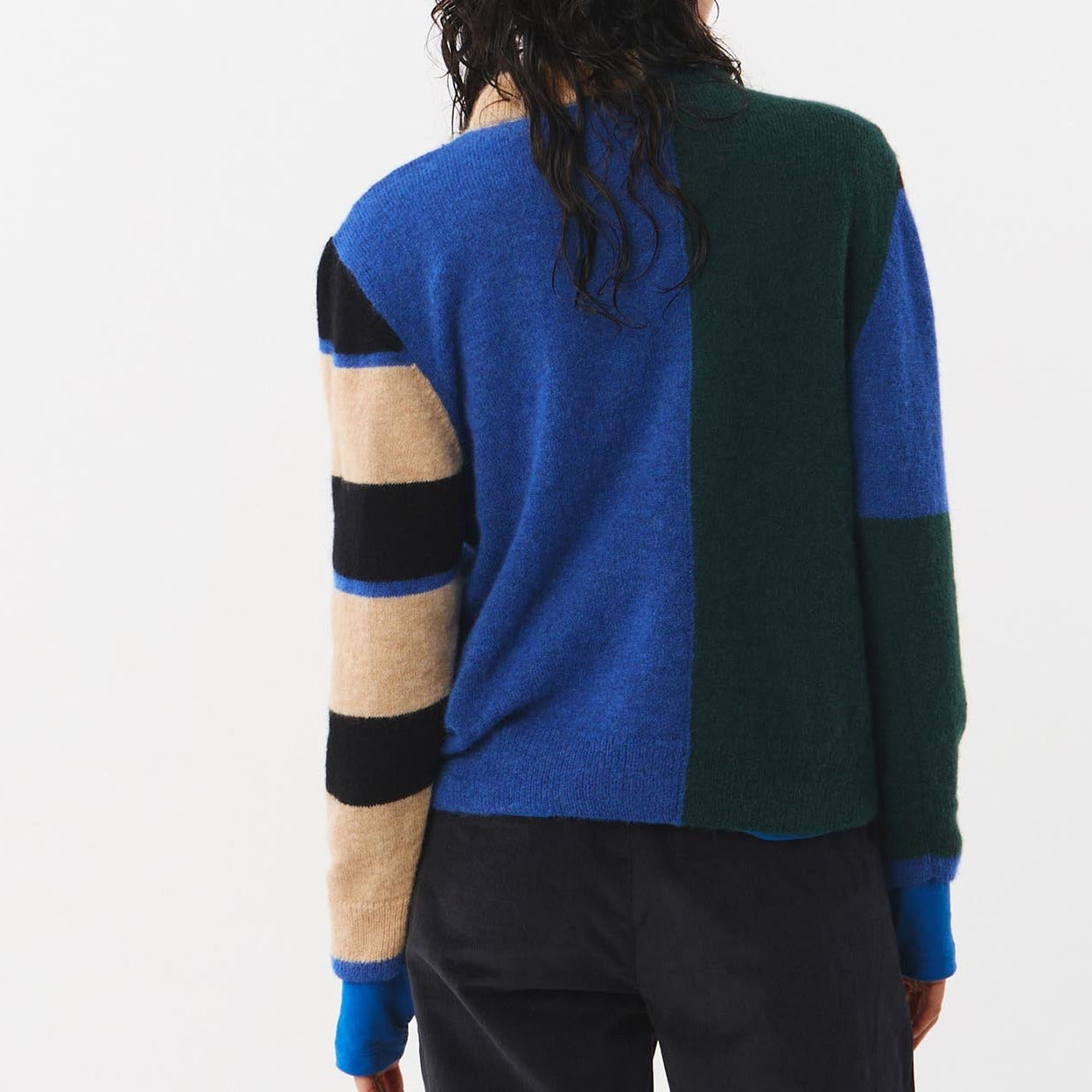 Babol gemusterter Woll-Pullover