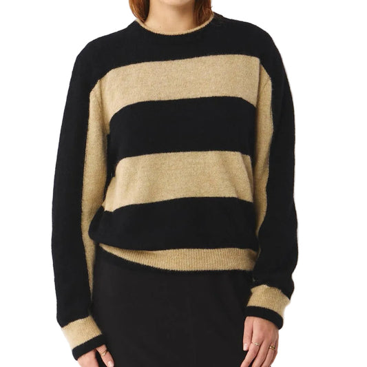 Babol Woll-Pullover mit Streifen