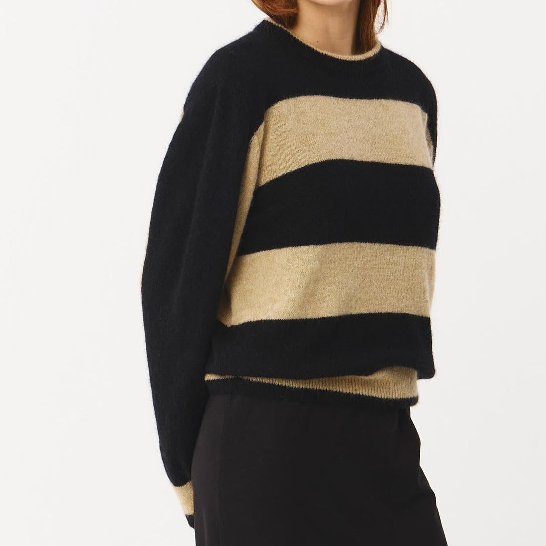 Babol Woll-Pullover mit Streifen