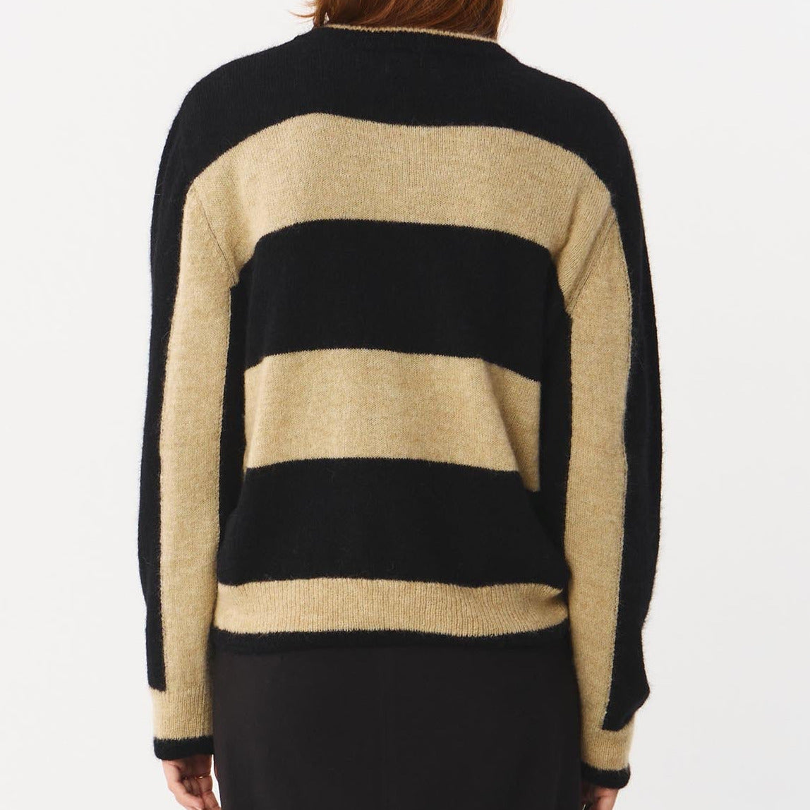 Babol Woll-Pullover mit Streifen