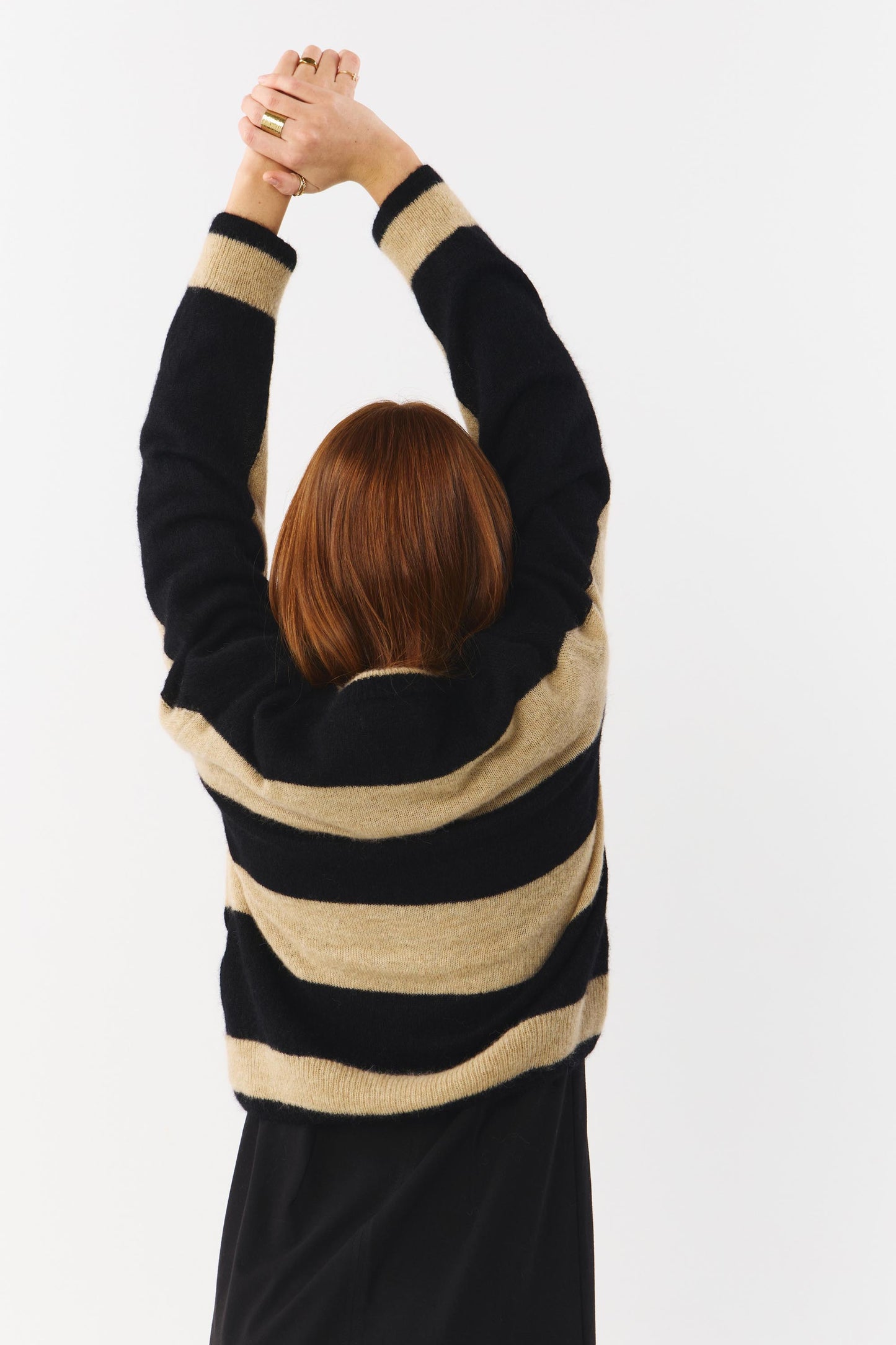 Babol Woll-Pullover mit Streifen