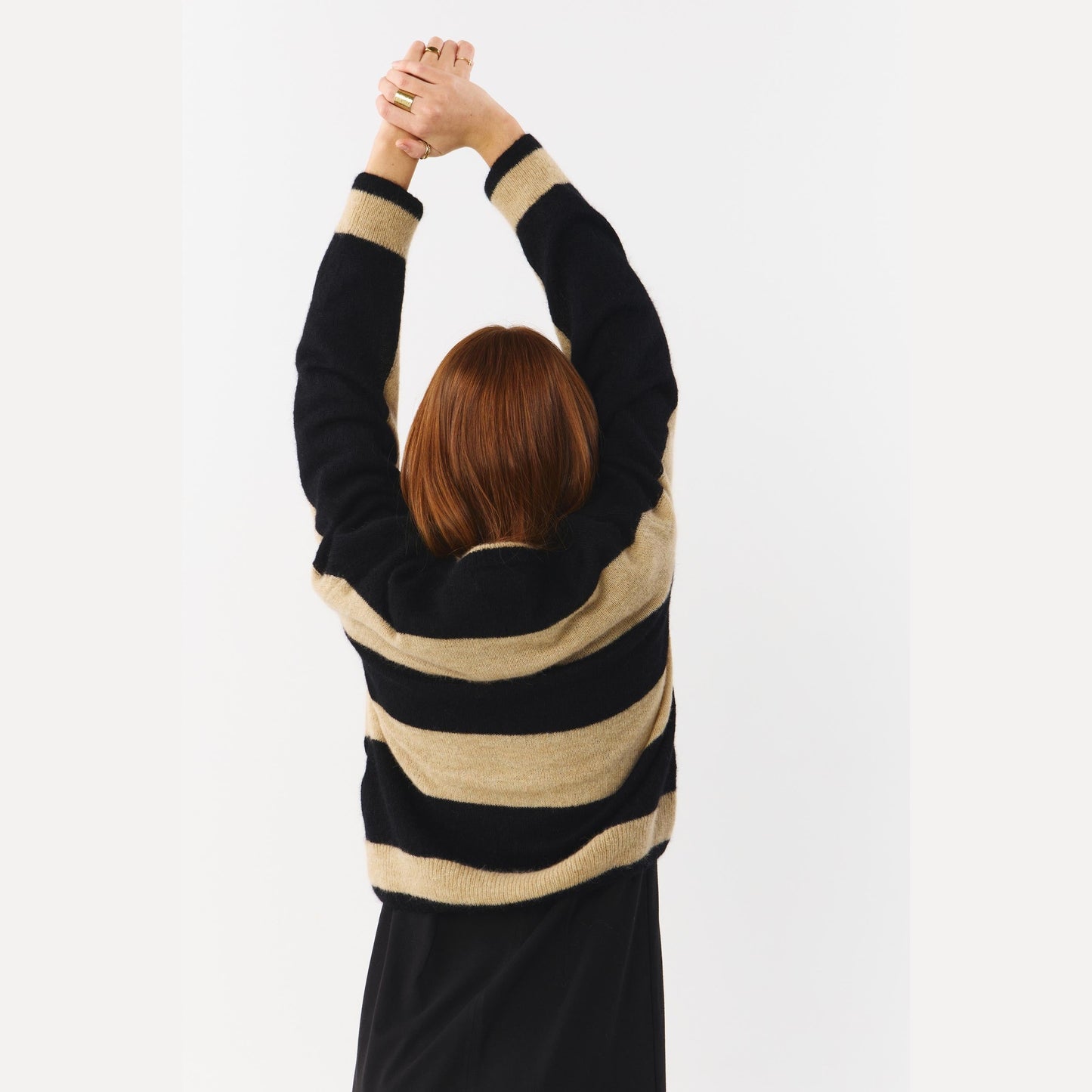 Babol Woll-Pullover mit Streifen