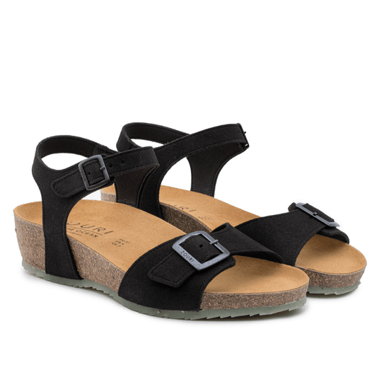Seashell Plateau Sandalen, vegan