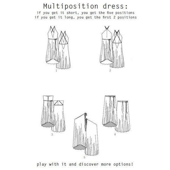 multipositions Dress, kurz