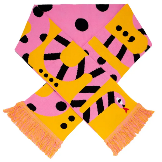 bunter Bio-Baumwoll Schal