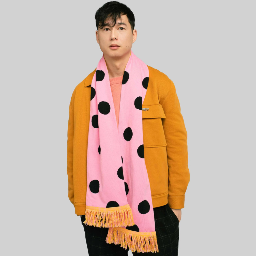 bunter Bio-Baumwoll Schal