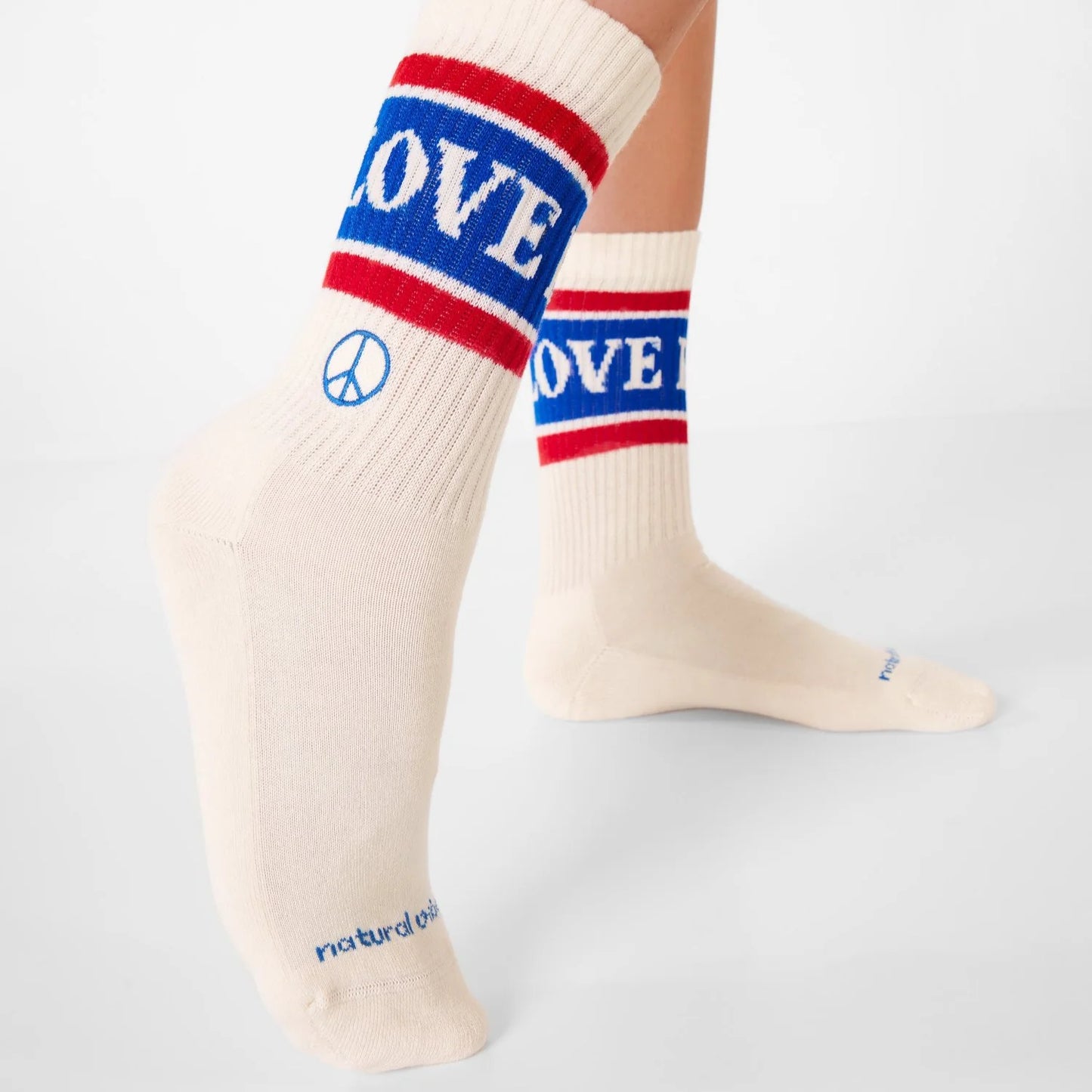 Love und Peace-Socken
