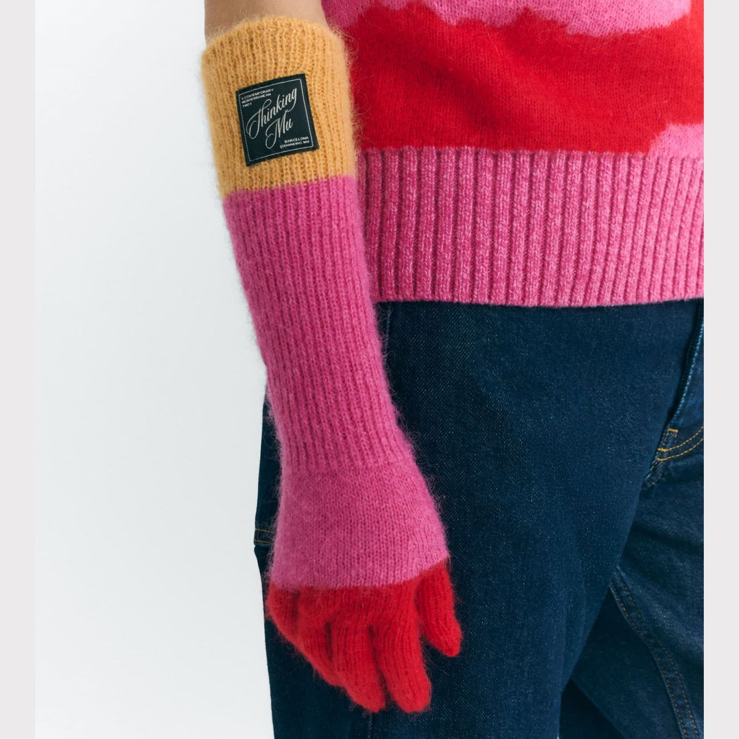 Maggie Woll-Handschuhe mit langem Schaft