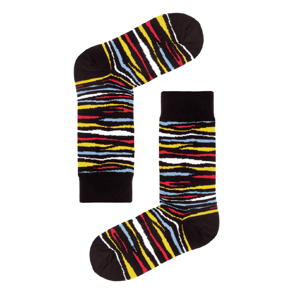 Zebra-Socken