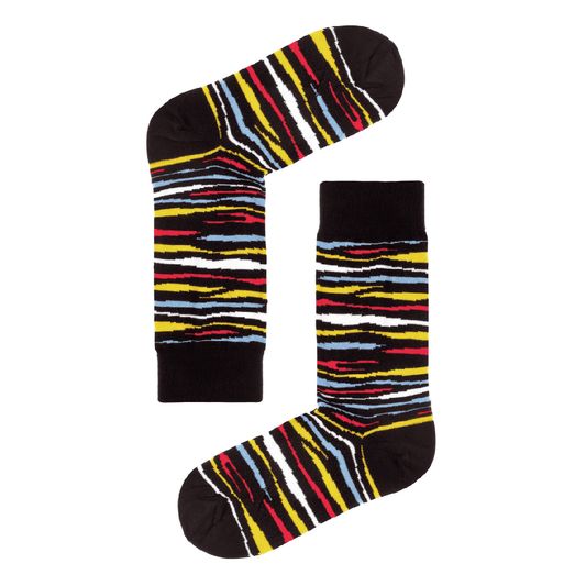 Zebra-Socken