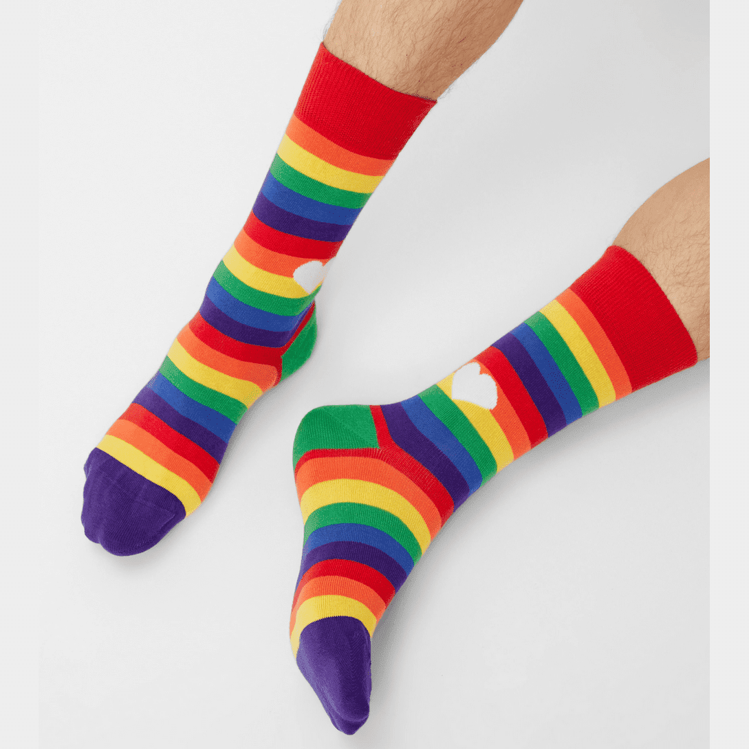 Regenbogen-Socken