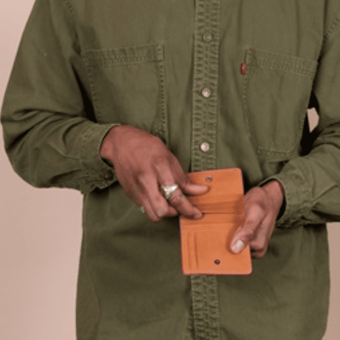 Alex fold over wallet