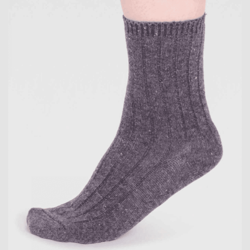 Wollsocken, Ribbed