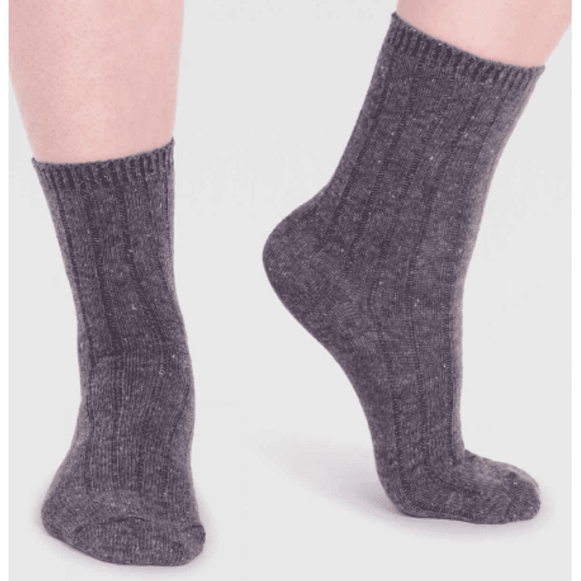 Wollsocken, Ribbed