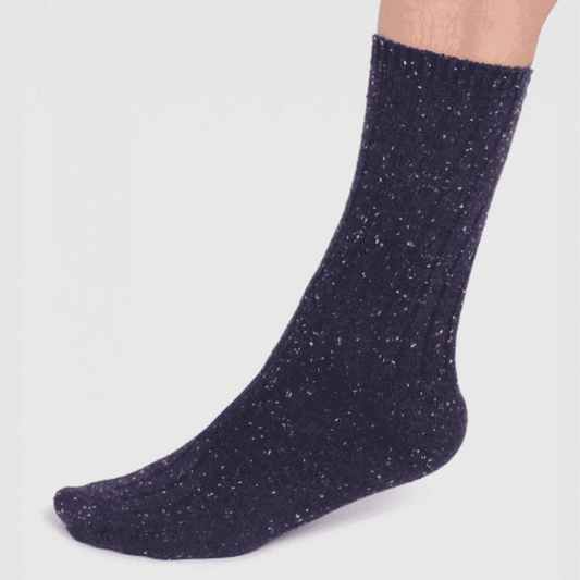 Wollsocken, Ribbed