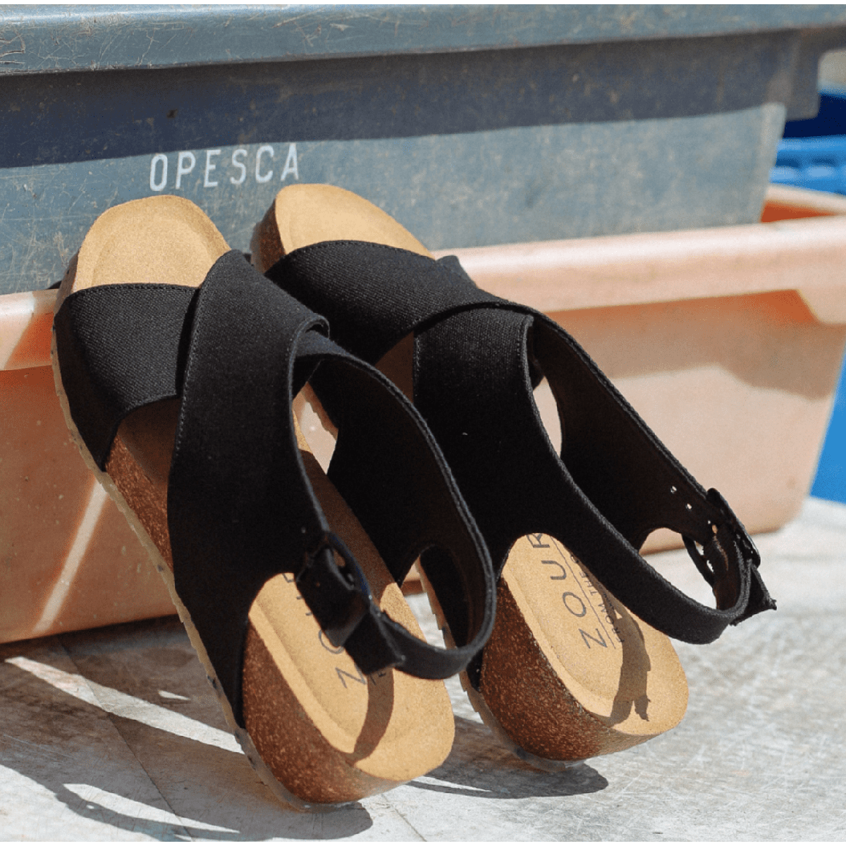 Mermaid Plateau Sandalen, vegan