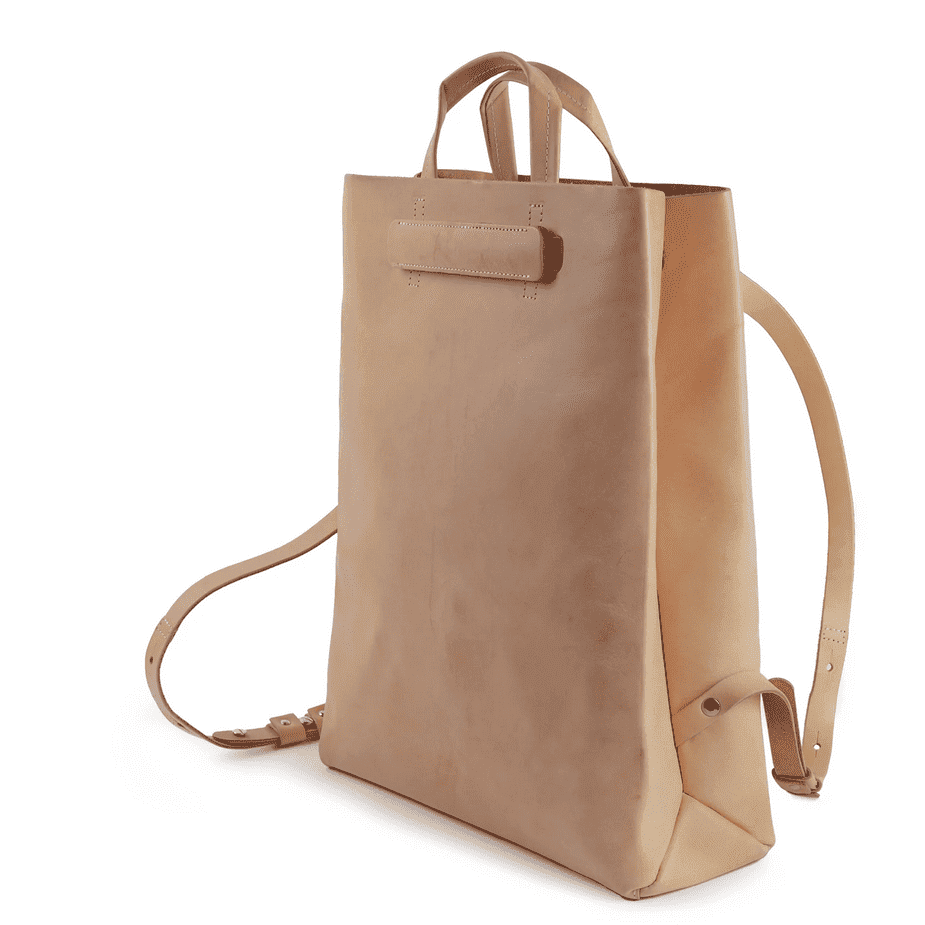 Leather Paperbag Rucksack