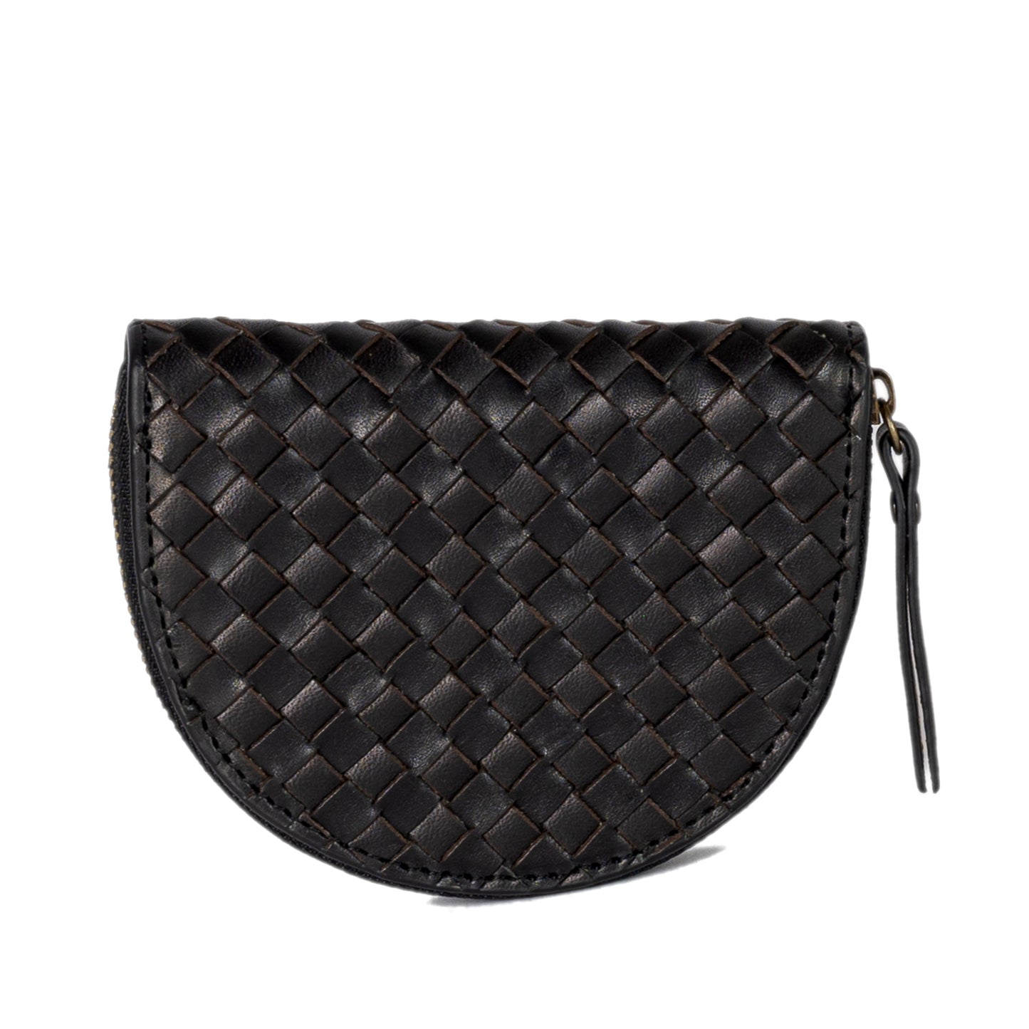 Laura Purse aus gewobenem Leder