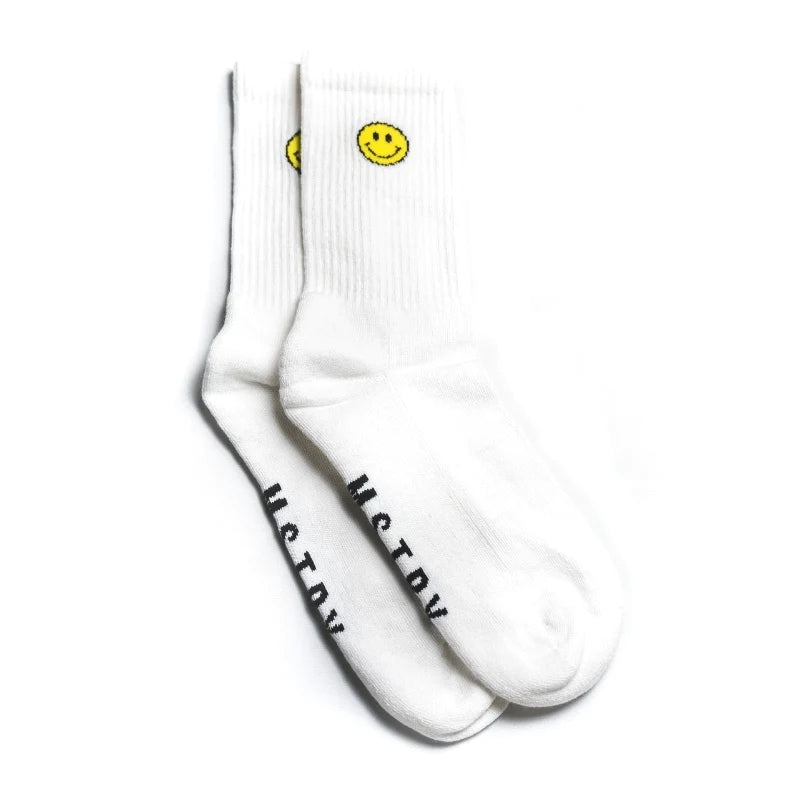 MSTRY Socken mit eingestricktem Statement