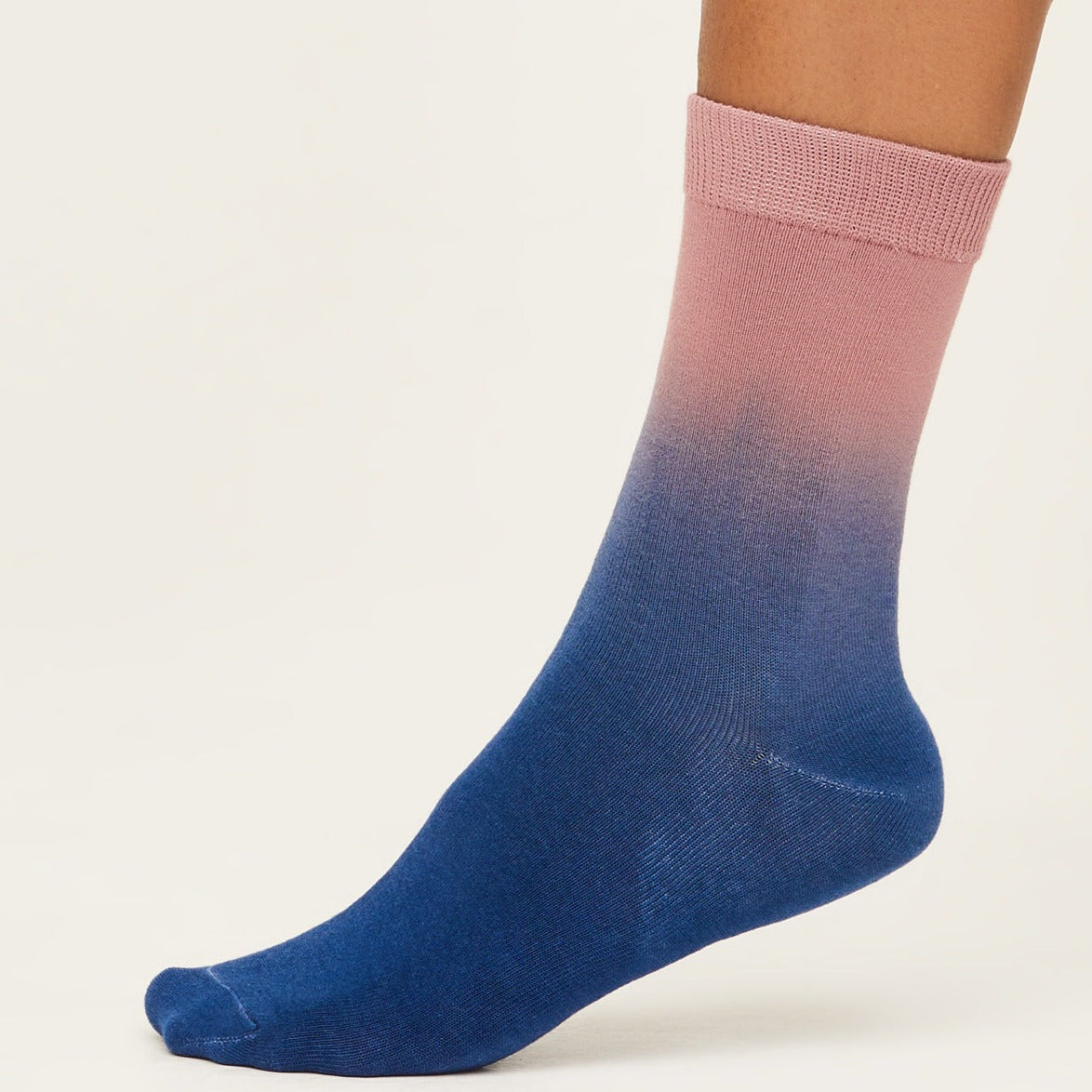 Socken, dip dye