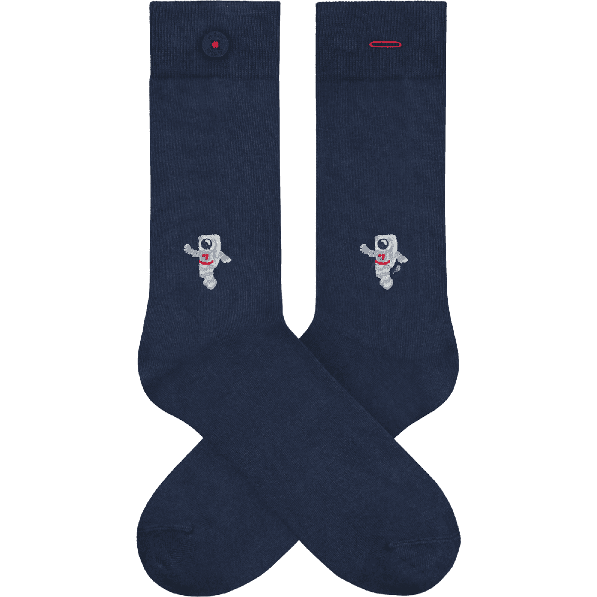 Socken mit Stickerei