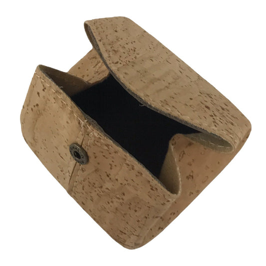 kleine Kork-Münz-Geldbörse