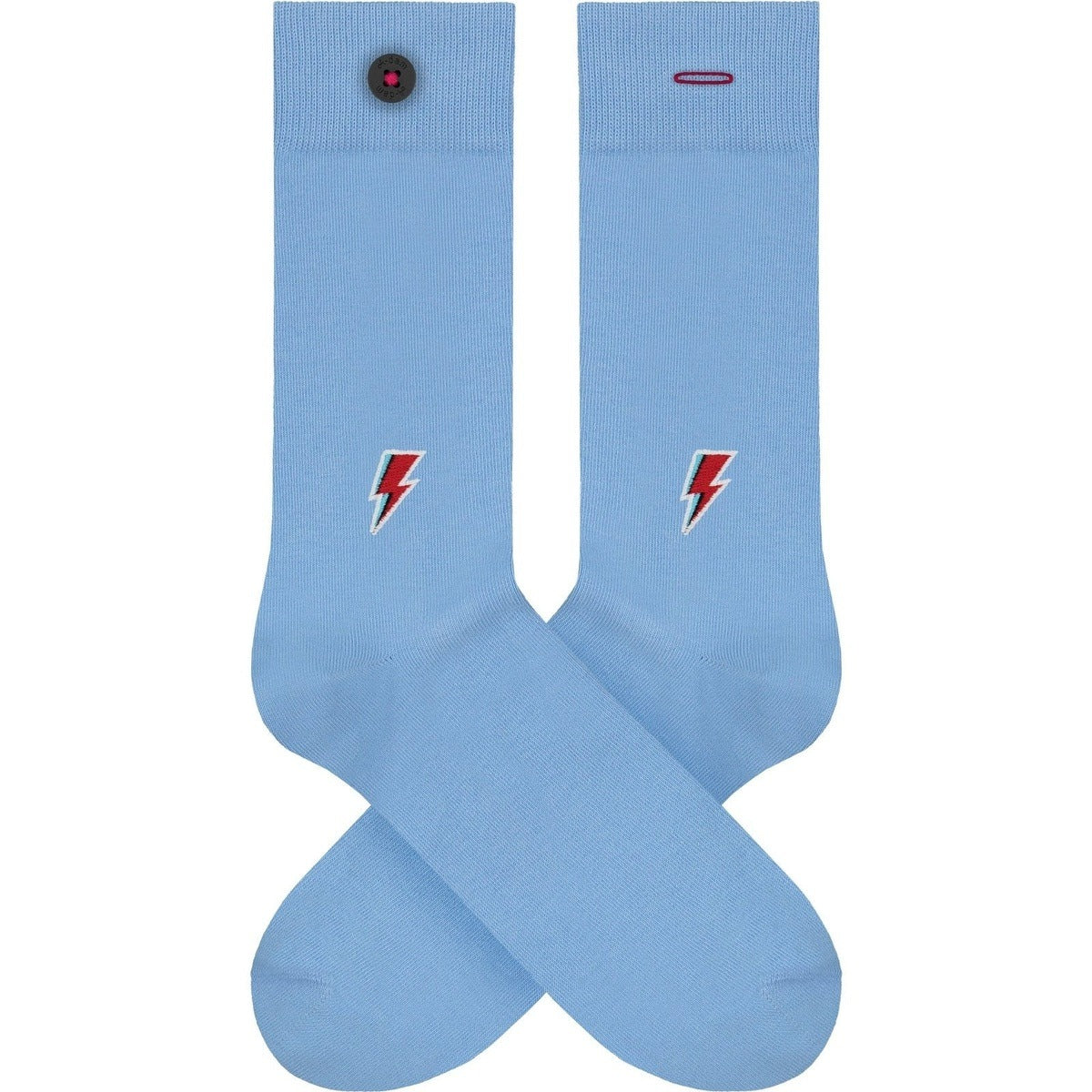Socken mit Stickerei