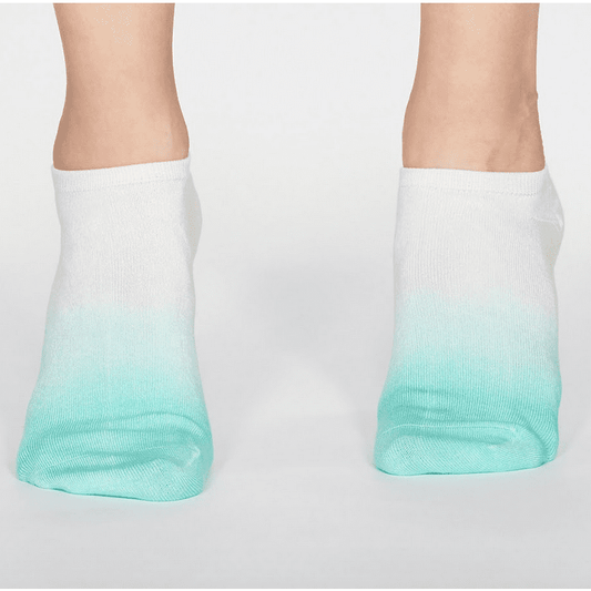 Sneakersocken, dip dye