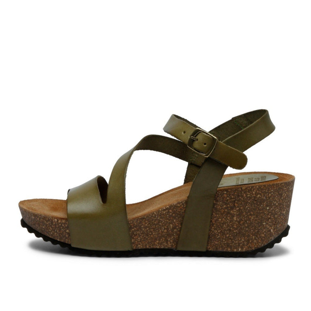 Jill Sandale mit Korkplateau