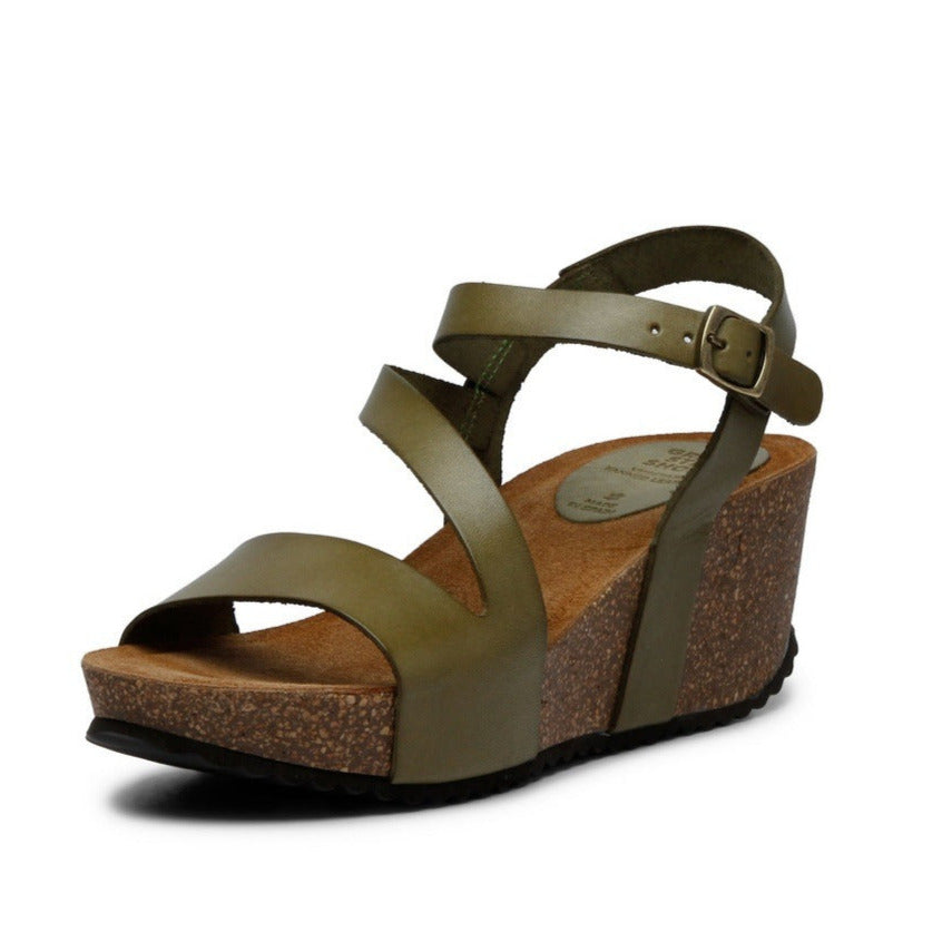 Jill Sandale mit Korkplateau