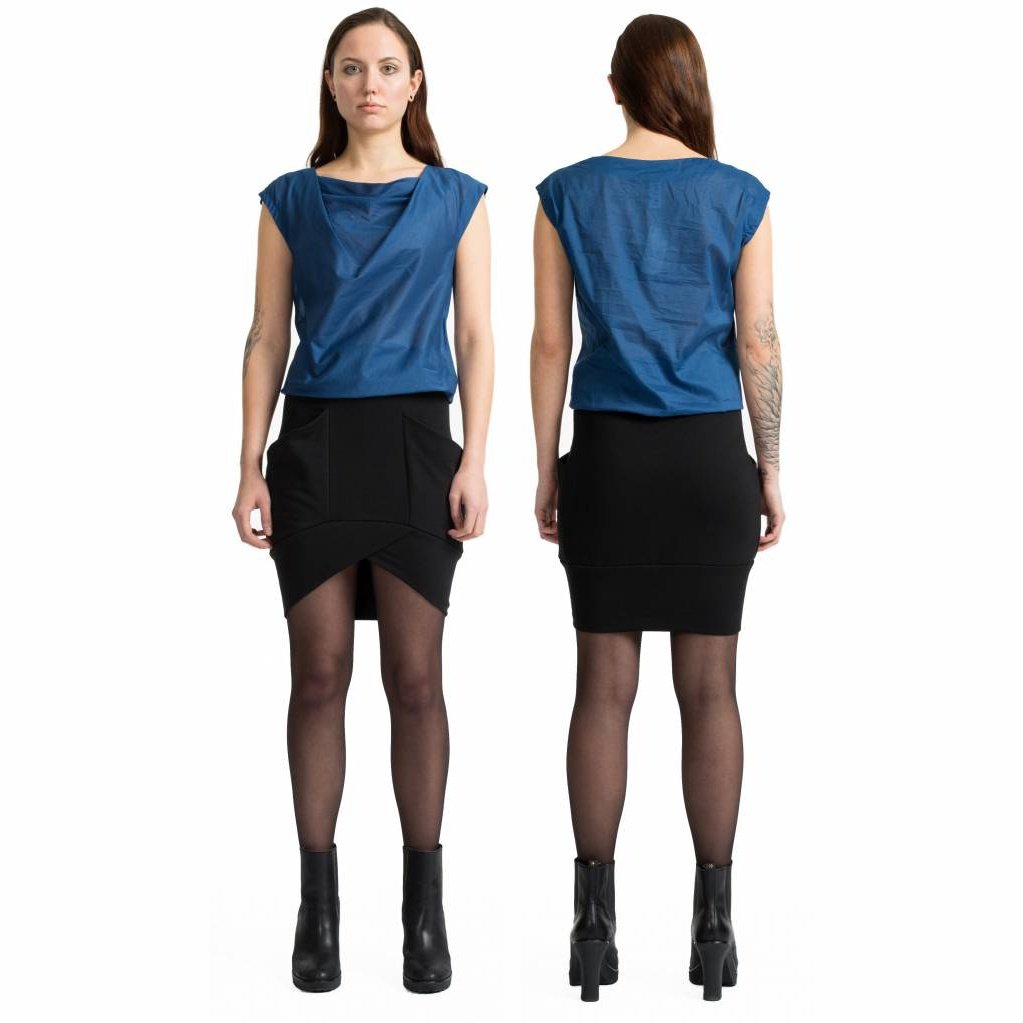 LIZZ Bluse, leichte Baumwolle