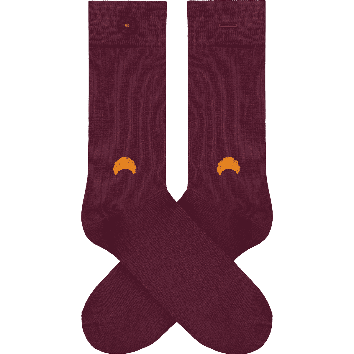 Socken mit Stickerei