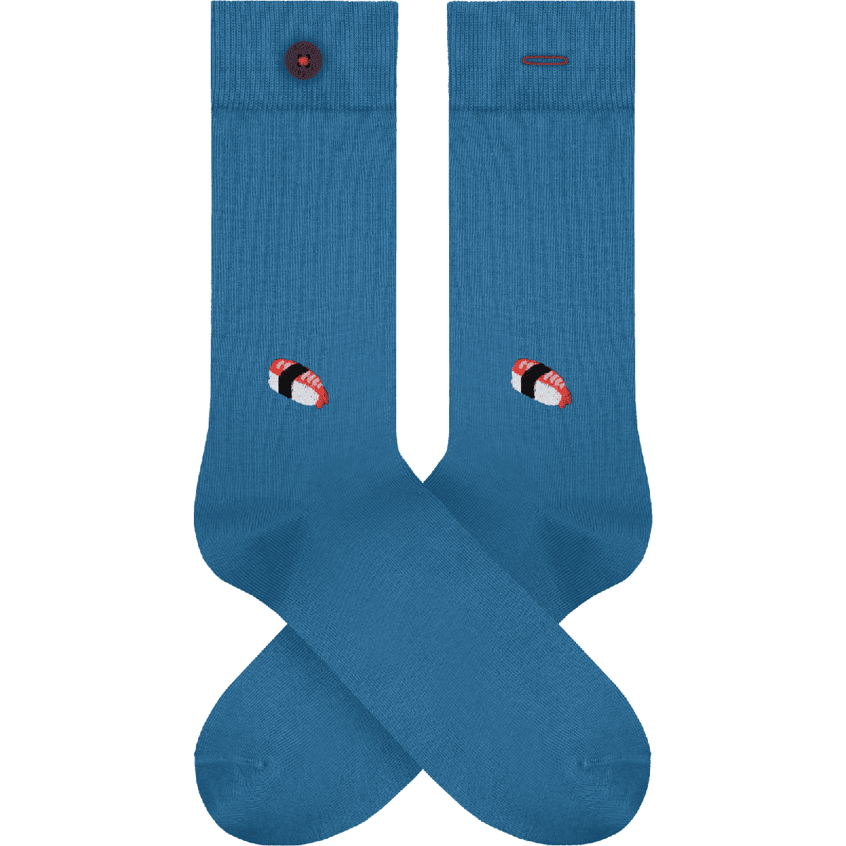 Socken mit Stickerei