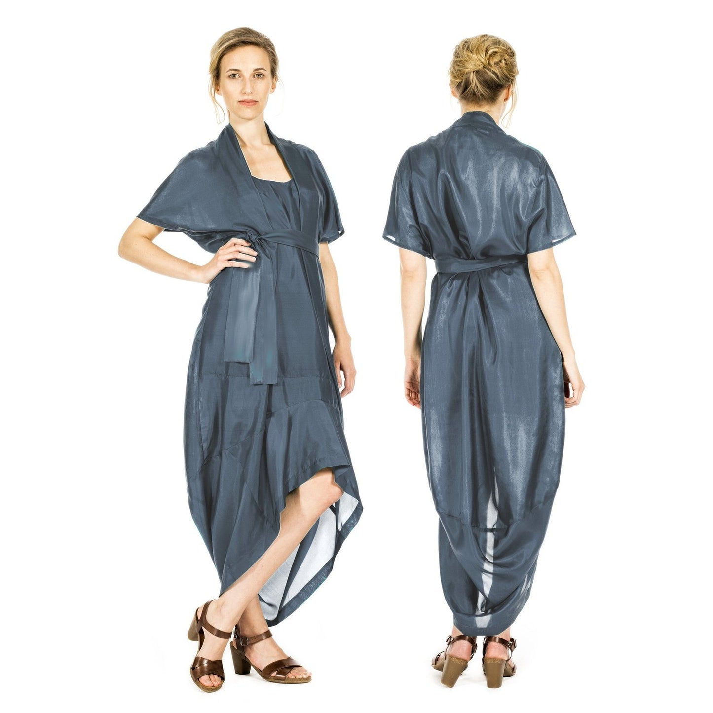 SAGE Seidenkleid