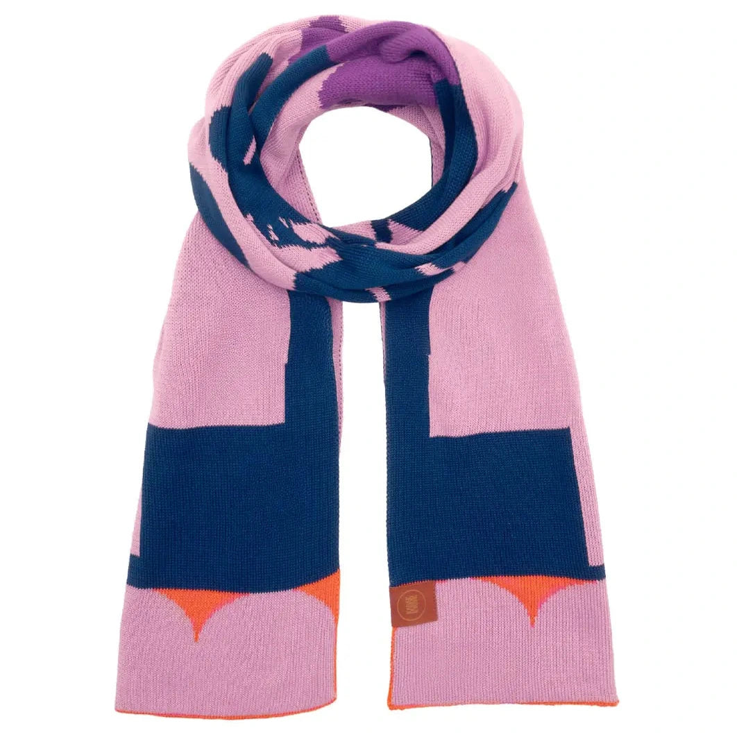 bunter Bio-Baumwoll Schal