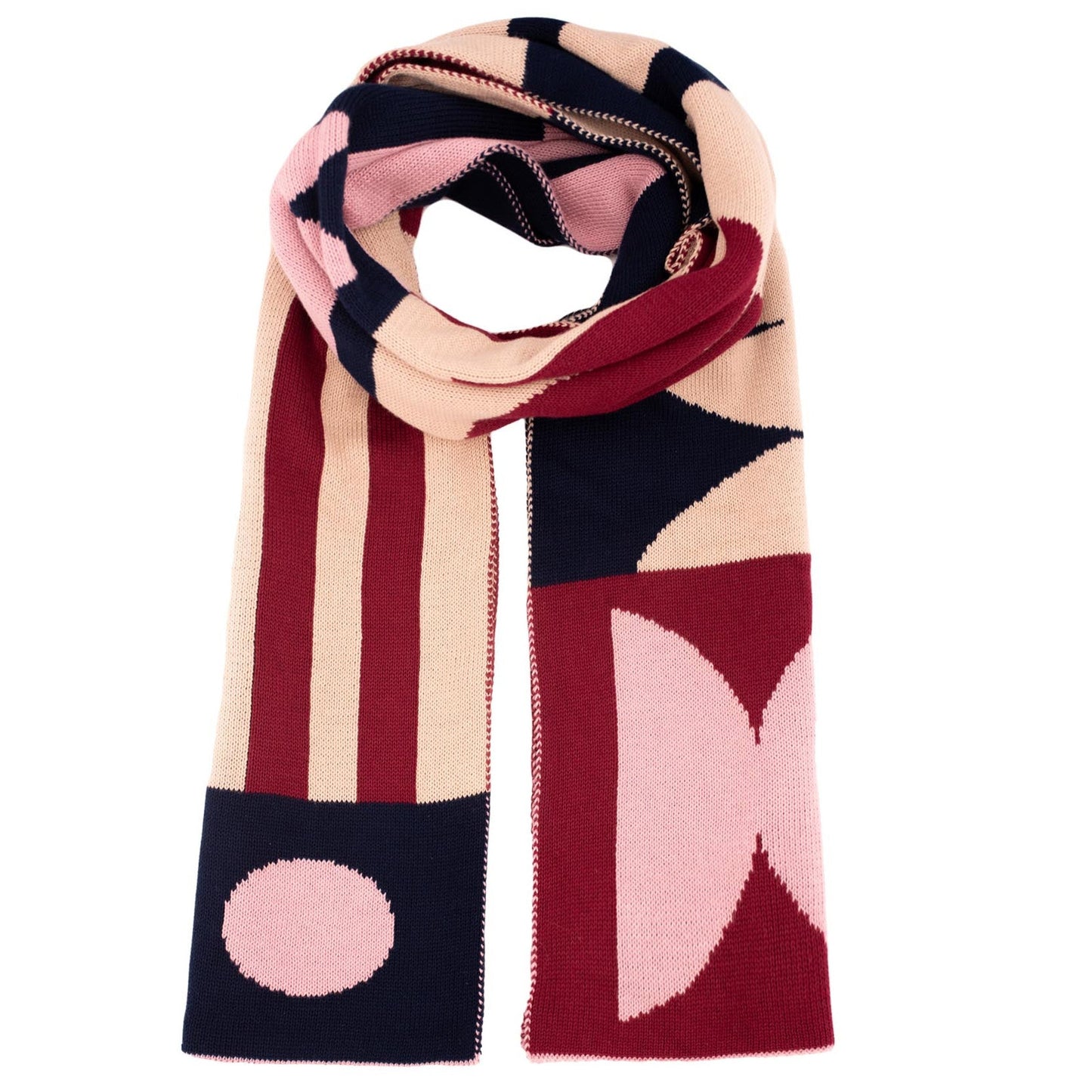 bunter Bio-Baumwoll Schal