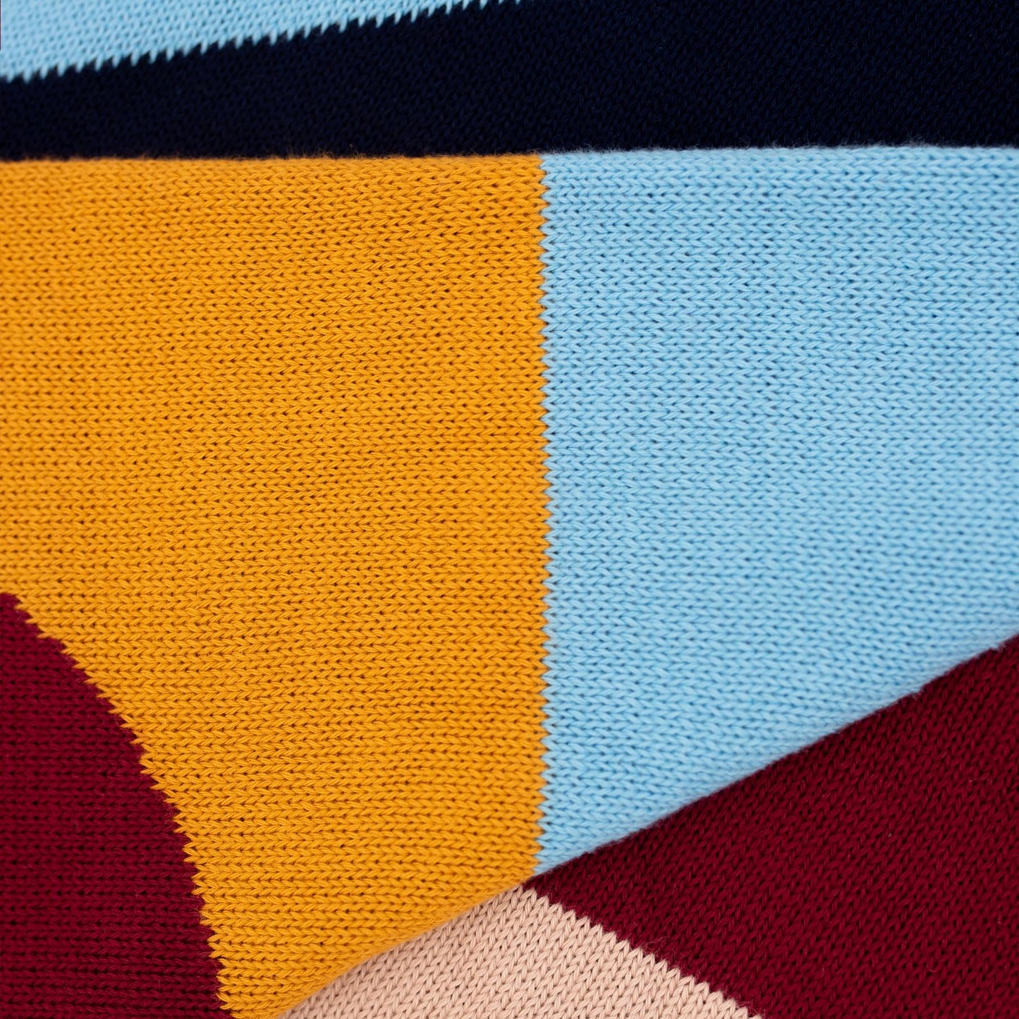 bunter Bio-Baumwoll Schal